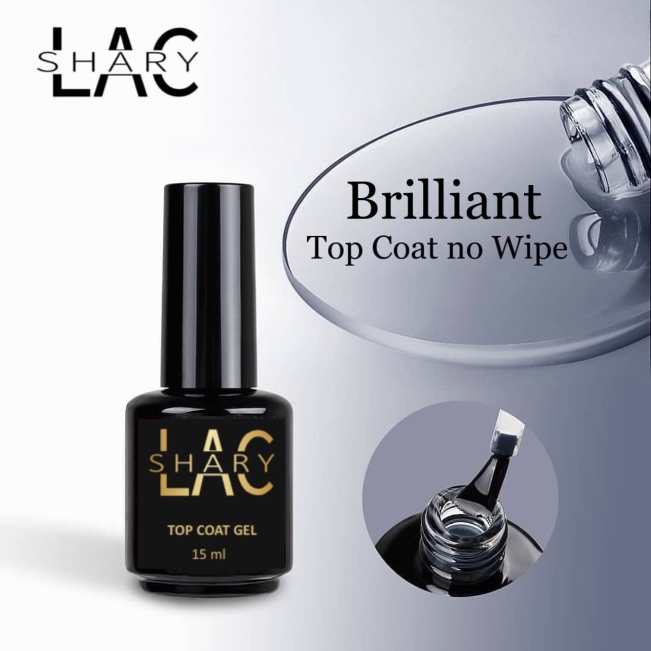 Brilliant Top Coat no Wipe