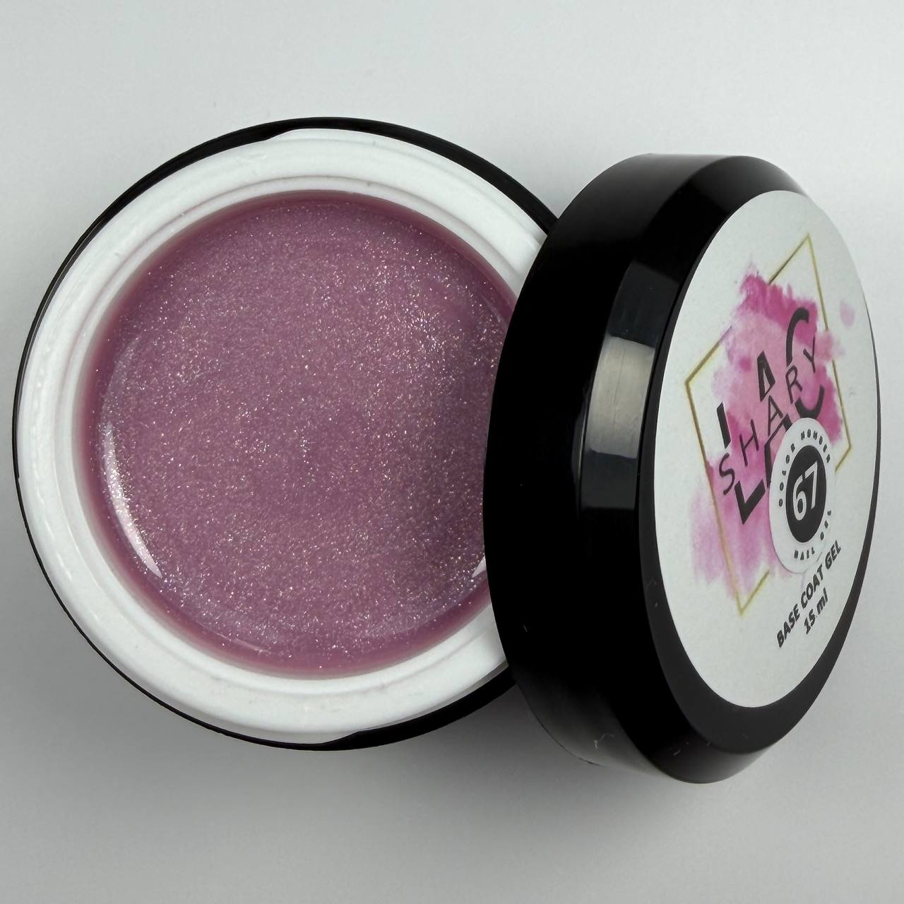 Nude Rubber base shimmer #67