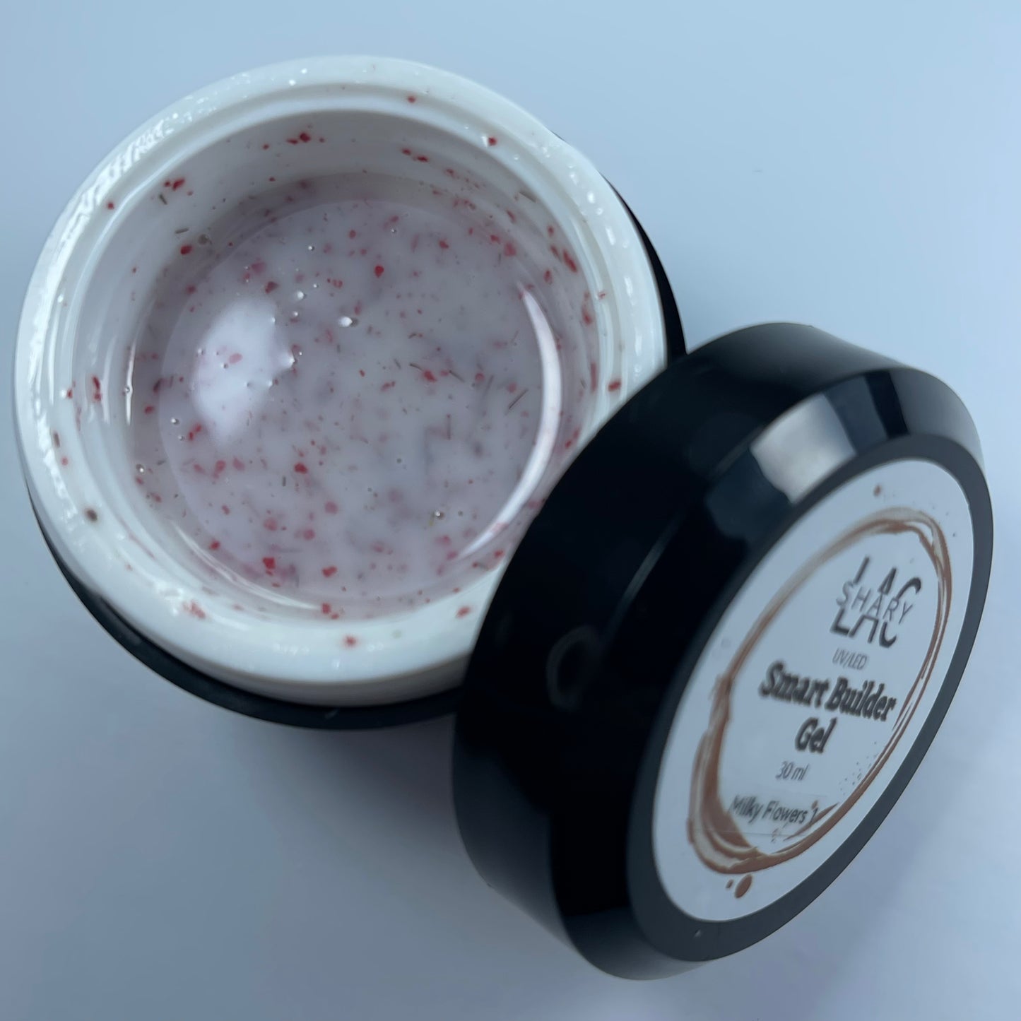 Smart Builder Gel Milky Flower #1