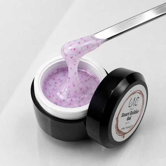 Smart Builder Gel Milky Flower #2