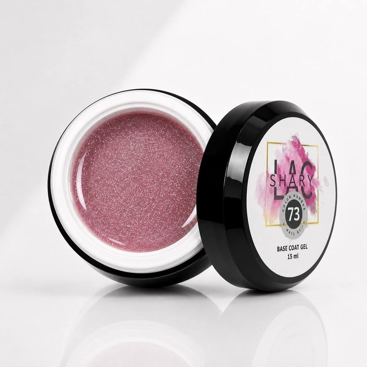 Nude Rubber base shimmer #73